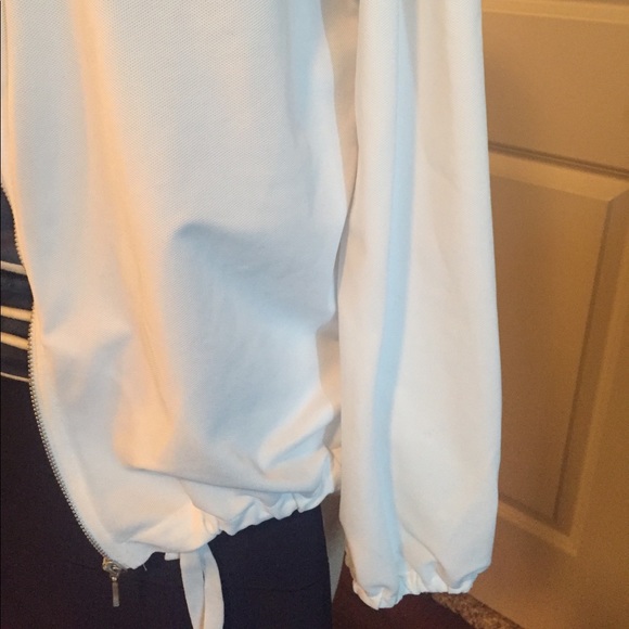 Zara TRF white bomber jacket - Picture 6 of 7